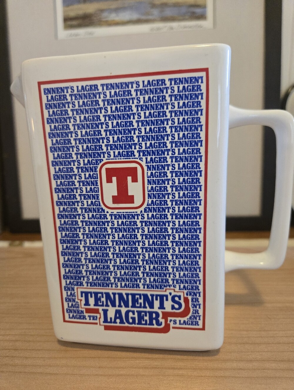 Tennent's Lager Pitcher